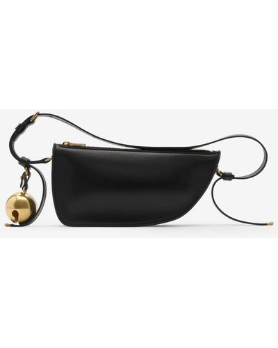 Mini Shield Sling Bag in Black - Women | Burberry® Official
