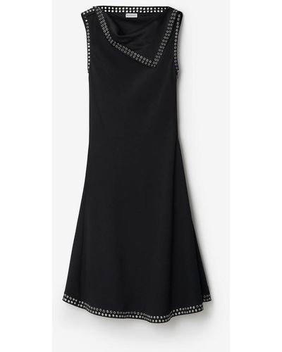 Burberry Satin Dress - Black