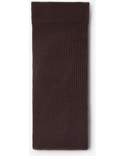 Burberry Wool Blend Tights - Brown