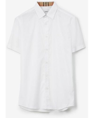 Burberry Monogram Motif Stretch T-shirt - White