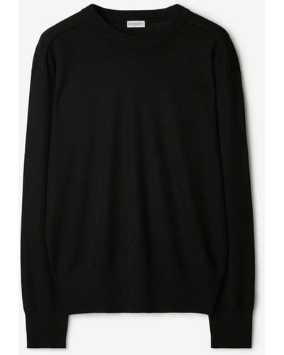 Burberry Wool Sweater - Black