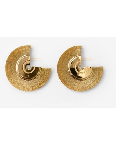 Burberry Buzz Earrings - Metallic