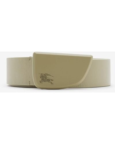 Burberry Leather Shield Belt - Green