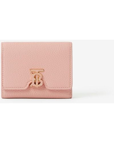 Wallet Burberry Pink in Other - 33364747