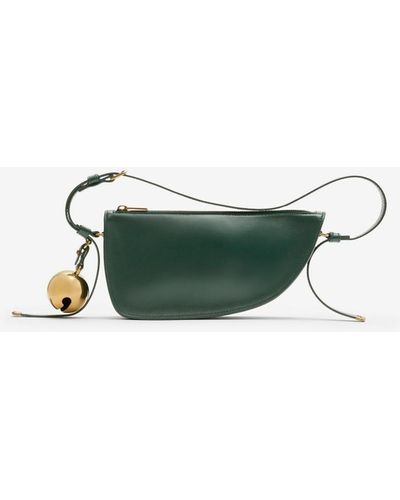Burberry Mini Shield Sling Bag - Green