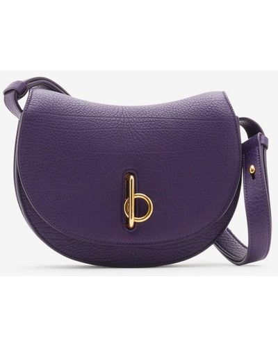 Burberry Mini Rocking Horse Bag - Purple