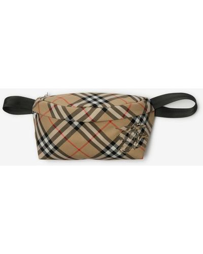 Burberry Check Belt Bag - Multicolor