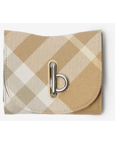 Burberry Rocking Horse Wallet - White
