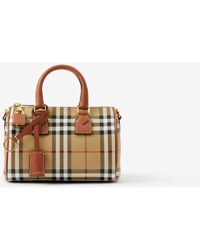 Burberry Bowling Bag for Women - Up to 26% off | Lyst