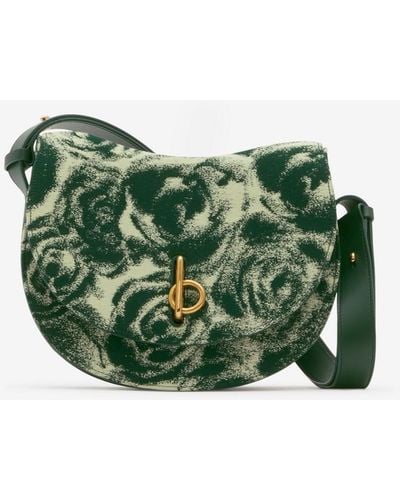 Burberry Mittelgroße Tasche "Rocking Horse" - Grün