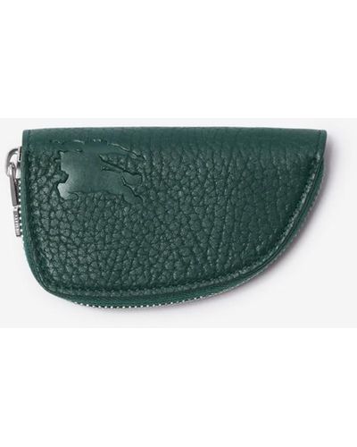Burberry Shield Coin Pouch - Green