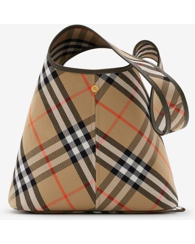 Burberry Small Check Shoulder Bag - Multicolor