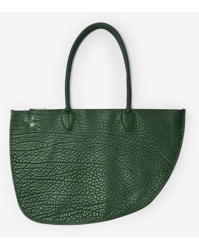 Burberry Shield Double Tote - Green