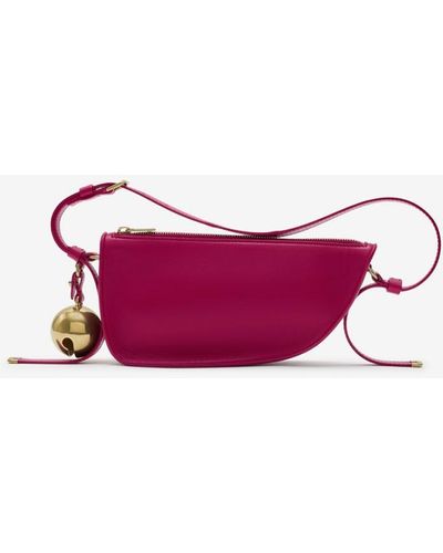 Burberry Mini Shield Sling Bag - Pink