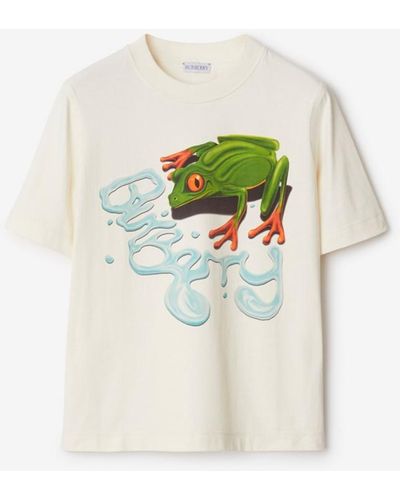 Burberry Frog Cotton T-shirt - Green