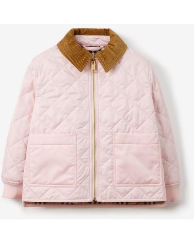 Burberry Quilted Jacket - Pink