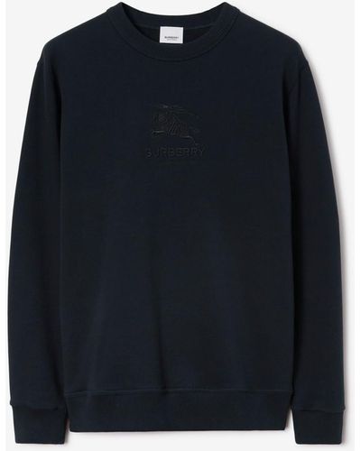 Burberry Baumwoll-Sweatshirt mit EKD-Motiv - Blau