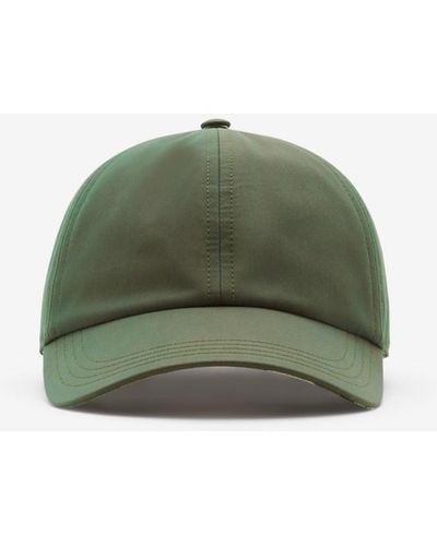 Burberry Cotton Baseball Cap - Green