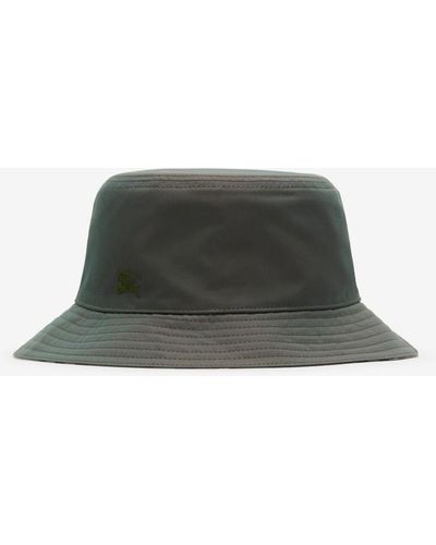 Burberry Reversible Check Bucket Hat - Green