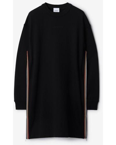 Burberry Cotton Sweater Dress - Black