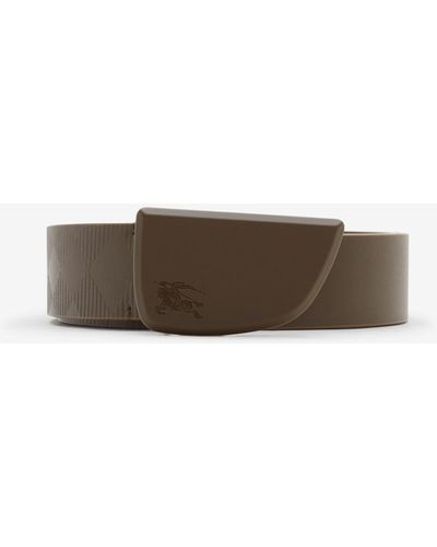 Burberry Leather Shield Belt - Multicolor