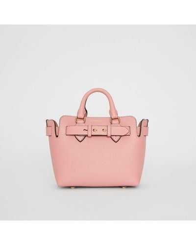 Burberry The Mini Leather Belt Bag - Pink