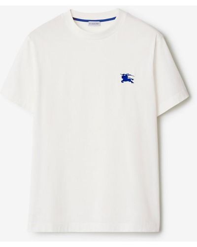 Burberry Baumwoll-T-Shirt - Weiß