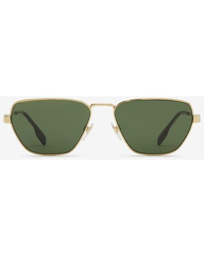 Burberry Icon Geometric Sunglasses - Green