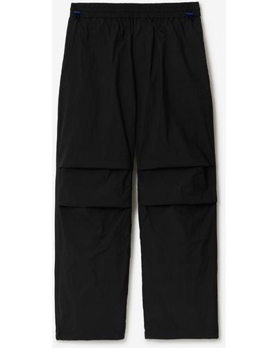 Burberry Nylon Cargo Pants - Black