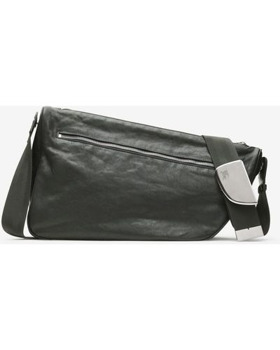 Burberry Large Shield Messenger Bag - Black