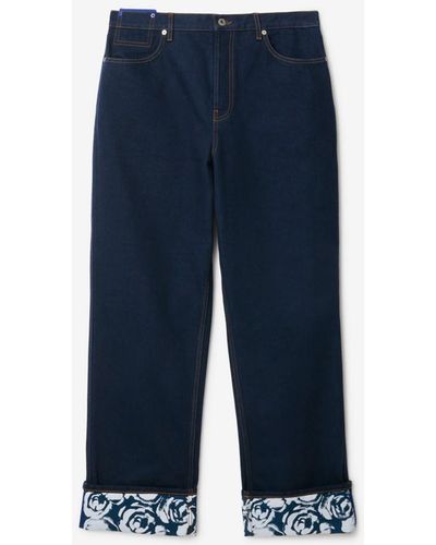 Burberry Jeans aus schwerem Denim in klassischer Passform - Blau