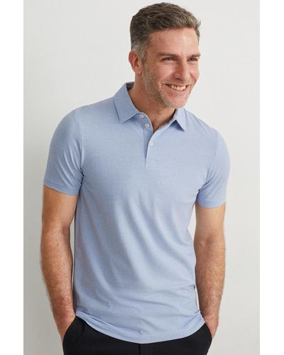 C&A Poloshirt-flex - Blauw