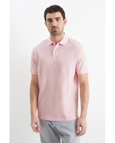 C&A Poloshirt - Roze