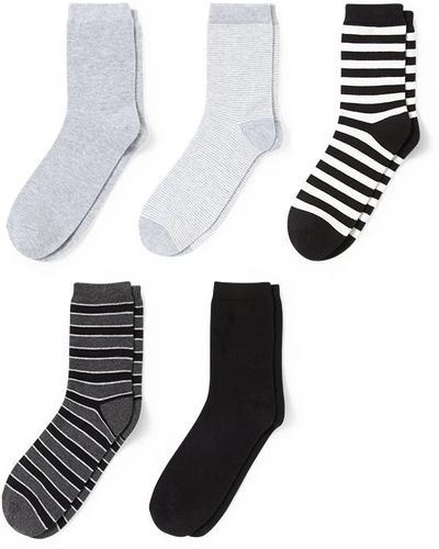 C&A Pack de 5-calcetines - Blanco