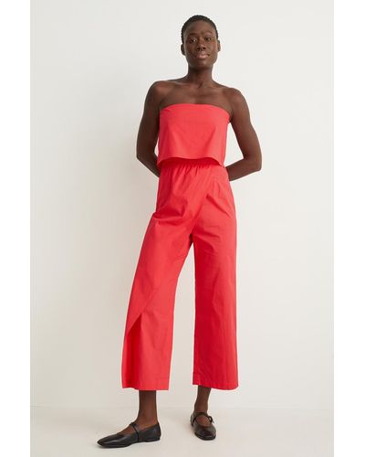 C&A Jumpsuit - Rood