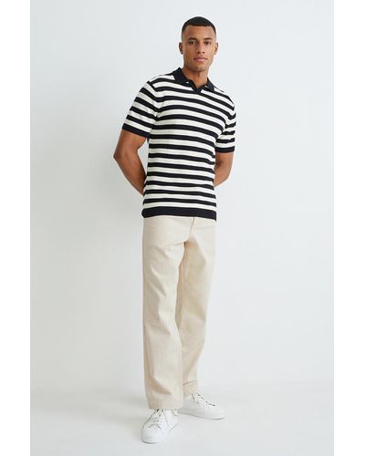 C&A Chino-relaxed Fit - Wit