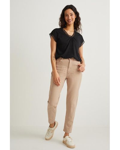 Pantalones, pantalones de vestir y chinos C&A de mujer | Rebajas en línea,  hasta el 50 % de descuento | Lyst