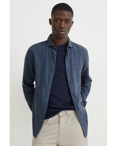 Camisas C A de hombre Rebajas en l nea hasta el 44 de