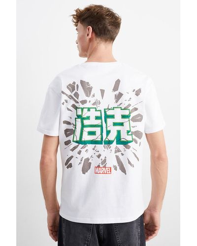 Camisetas de manga corta C&A de hombre, Rebajas en línea, hasta el 20 % de  descuento