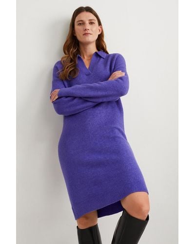 C&A Robe de maille - Violet