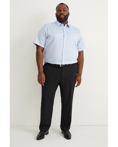 C&A Pantalon de costume-regular fit-Flex-stretch-LYCRA® - Blanc