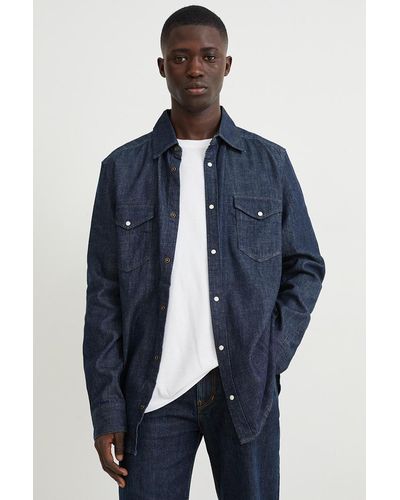 Spijkerblouse heren c&a outlet