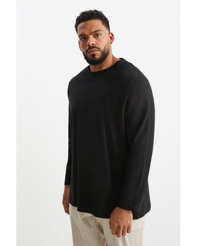 Camisetas de manga larga C A de hombre Rebajas en l nea hasta