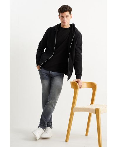 C&A Slim Jeans-flex Jog Denim-lycra® - Zwart