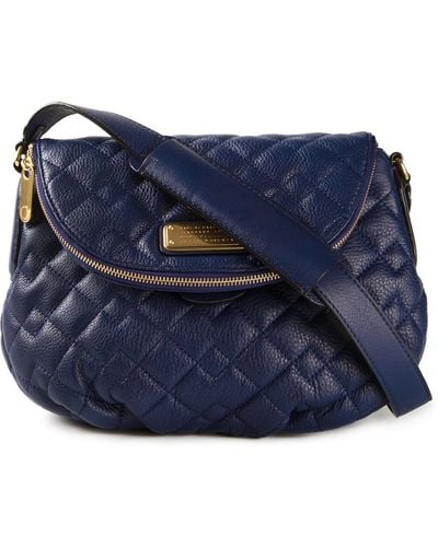 Marc By Marc Jacobs 'New Q Quilted Natasha' Crossbody Bag - Blue