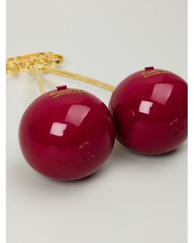 Undercover Cherries Clutch - Red