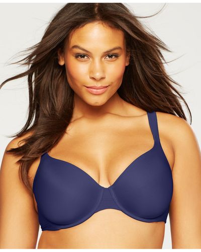 Vanity Fair Full Figure Cooling Touch Underwire Bra 76355 - Blue
