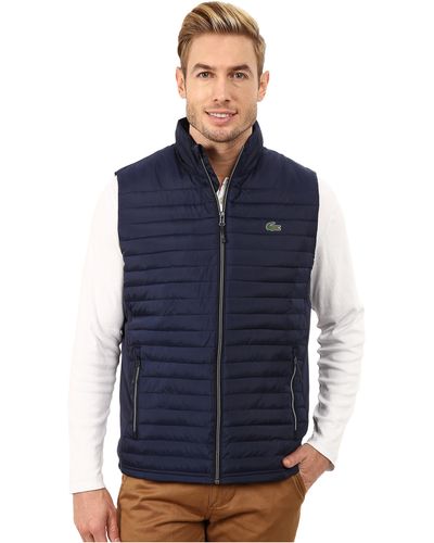 Lacoste Waistcoats and gilets for Men | Online Sale up to 47% off Lyst