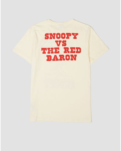 Tsptr Snoopy Vs The Red Baron T-shirt Vintage White