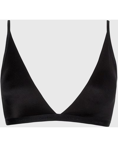 Calvin Klein Soutien-gorge triangle - Form to Body - Noir